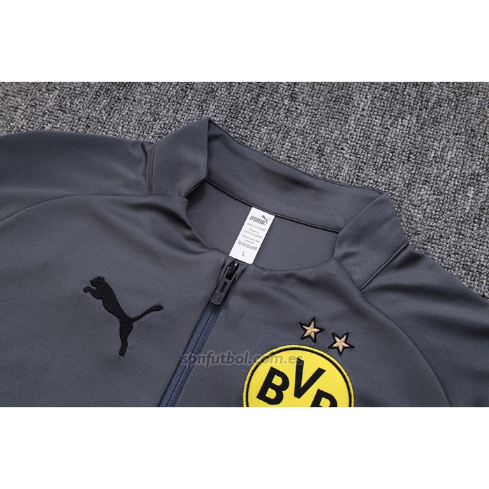 Chandal de Sudadera del Borussia Dortmund 2022-2023 Gris